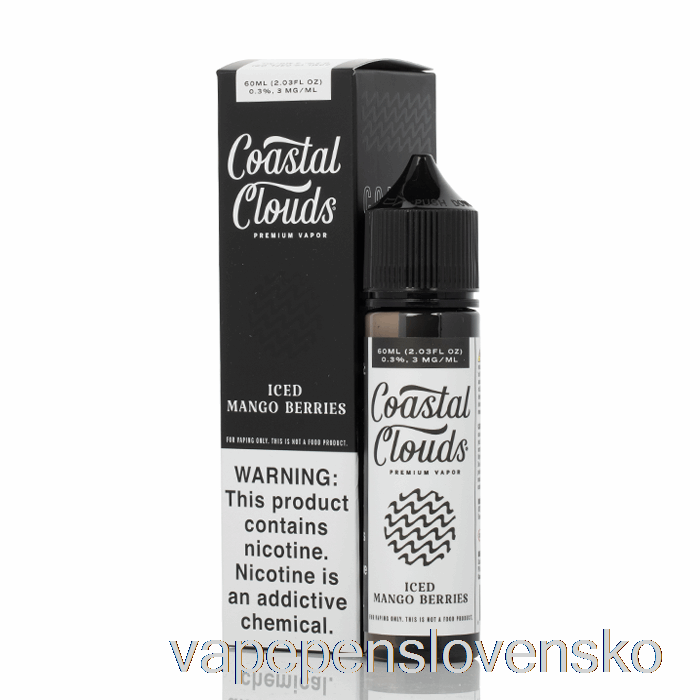 ľadové Mango Bobule - Pobrežné Mraky čo. - 60ml 3mg Vape Slovensko